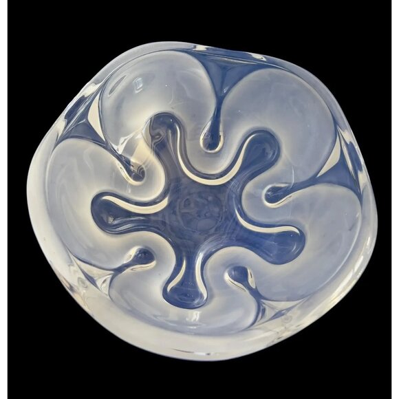 Mikasa Royal Symphony Frosted Swirl Bowl is 6.5"D x 3"H - Picture 5 of 7